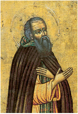 Icon of St. Joseph, Hegumen of Volokolamsk