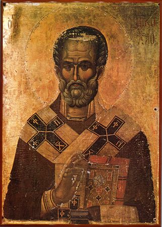 Hilandar Monastry,  Mt. Athos-ca. 1350
